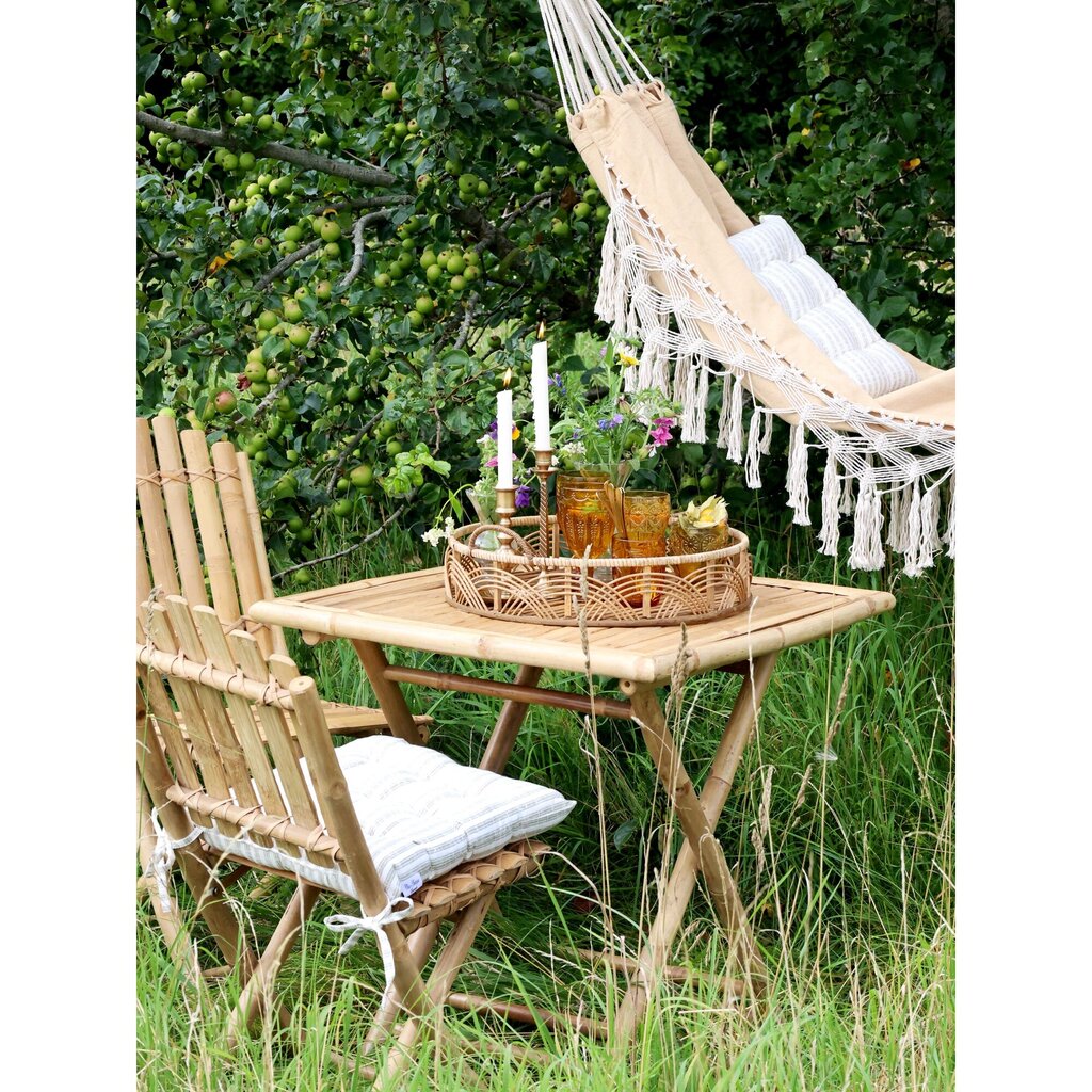 Chic Antique Lyon Garten Set mit 2 Stühlen und 1 Tisch aus Bambus Preview Image