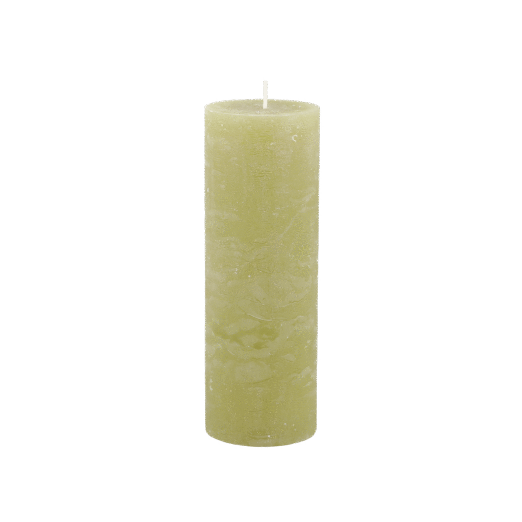 Macon rustikale Stumpenkerze