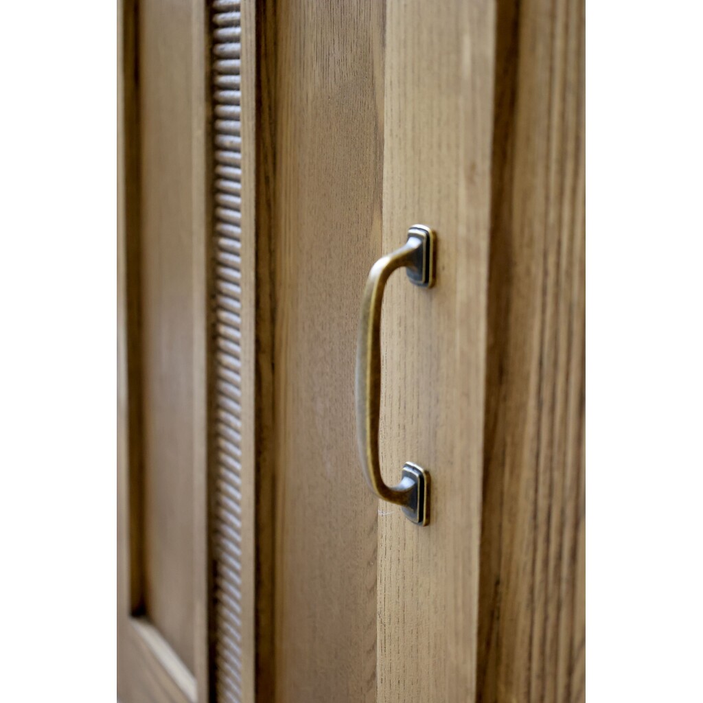 Marseille Schrank Regal mit 4 Fächern & 2 Türen