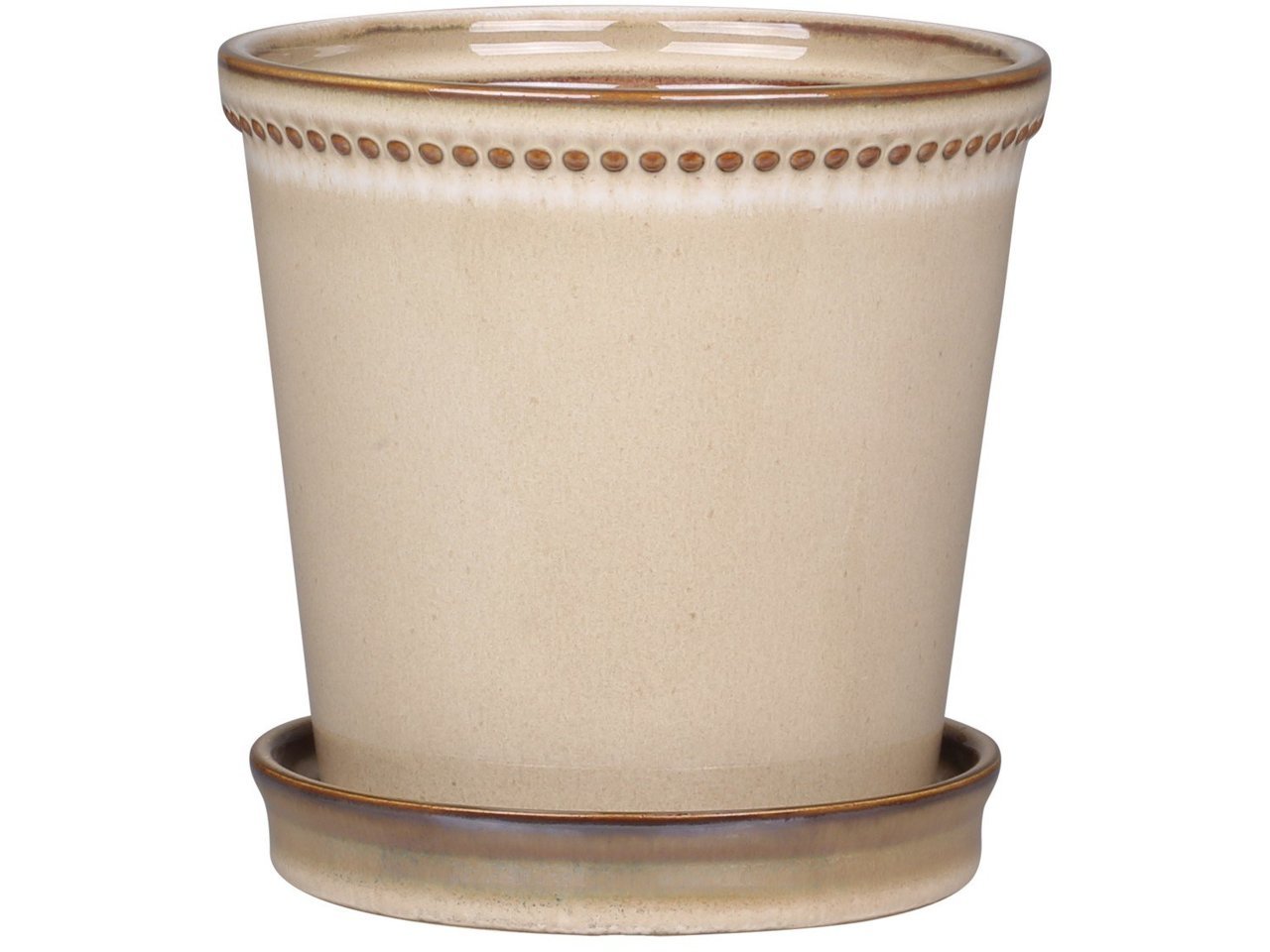 Nimes Übertopf mit Unterschale