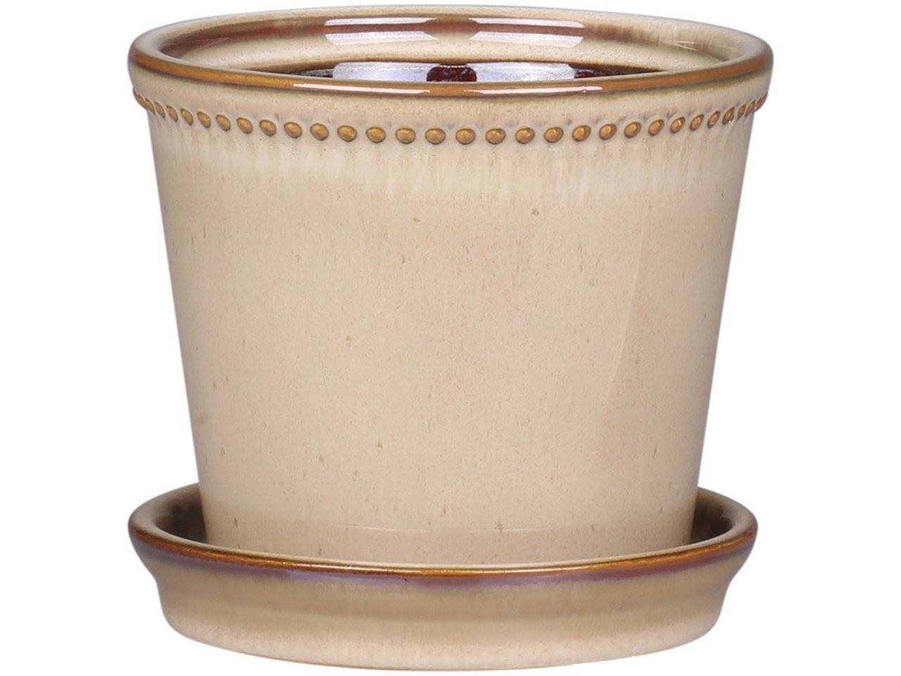 Nimes Übertopf mit Unterschale