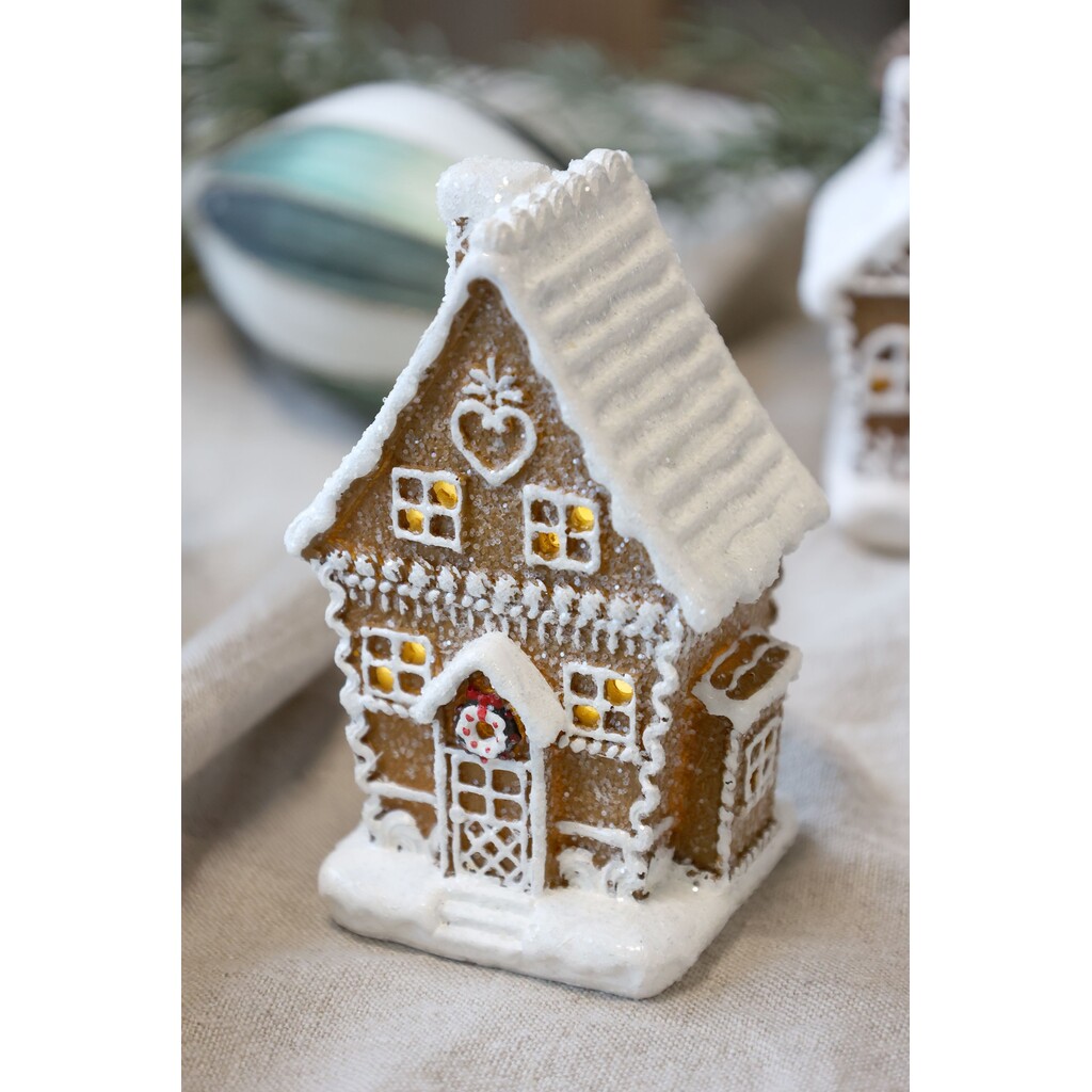 Noël Lebkuchenhaus mit LED