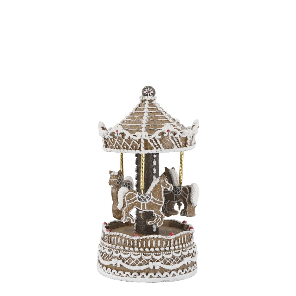 Chic Antique Noël Spieluhr mit Karussell, Weihnachtsdeko online kaufen bei SKANDEKO