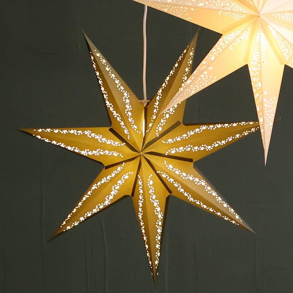 Papierstern exkl. Kabel