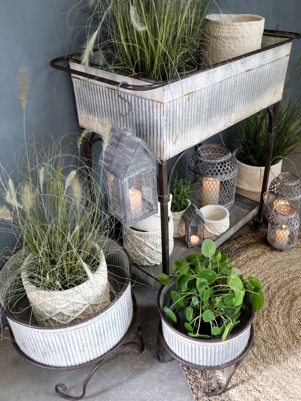 Pflanzenkasten auf Rädern von Chic Antique günstig bestellen | SKANDEKO