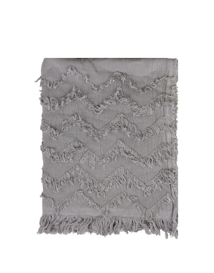 Chic Antique Plaid mit Fransen