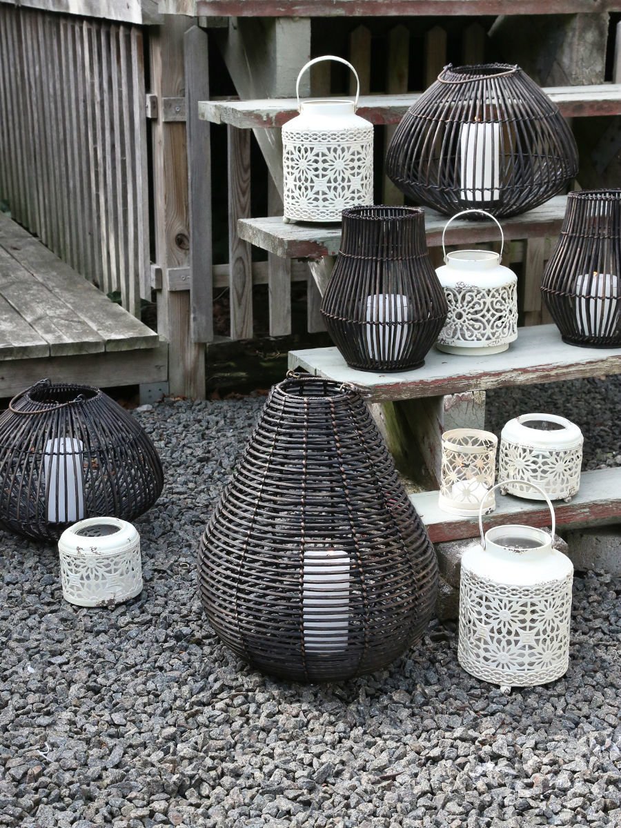 Chic Antique Rattan Laterne mit Griff von Chic Antique günstig