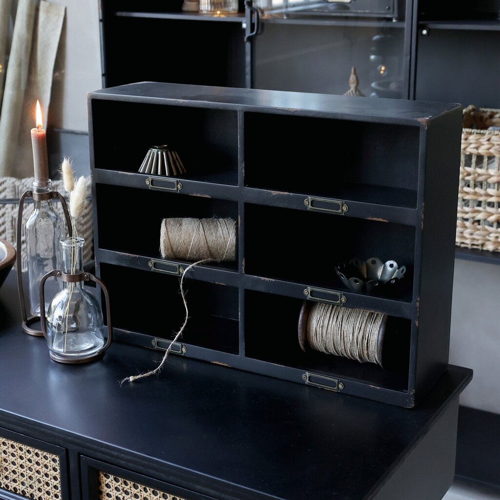 Regal mit 6 Fächern