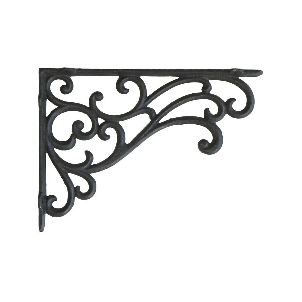 Regalträger mit Schnörkel