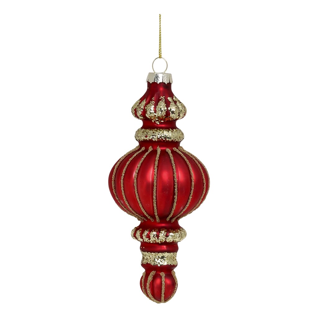 Chic Antique Roter Ornament Aufhänger Preview Image