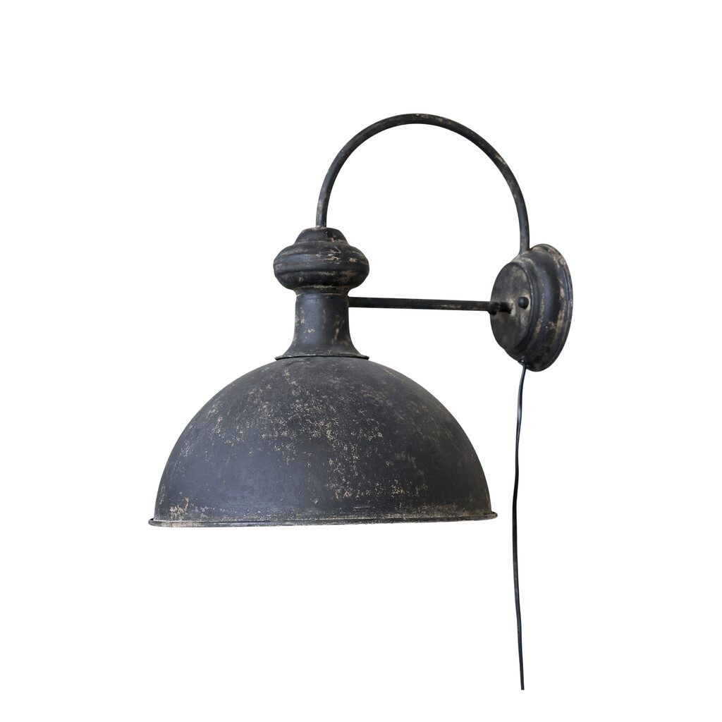 Chic Antique Rustikale Wandlampe antik schwarz Preview Image