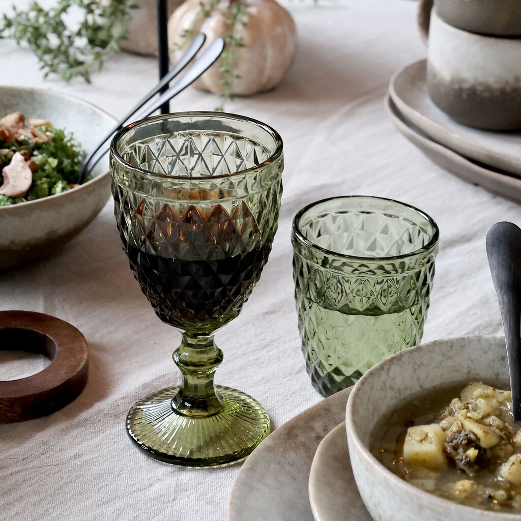 Chic Antique Saint-Émilion Glas mit Muster Preview Image