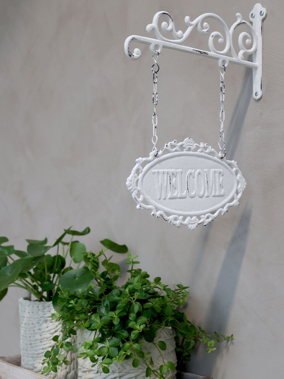 Chic Antique Schild Welcome aus Eisen Preview Image