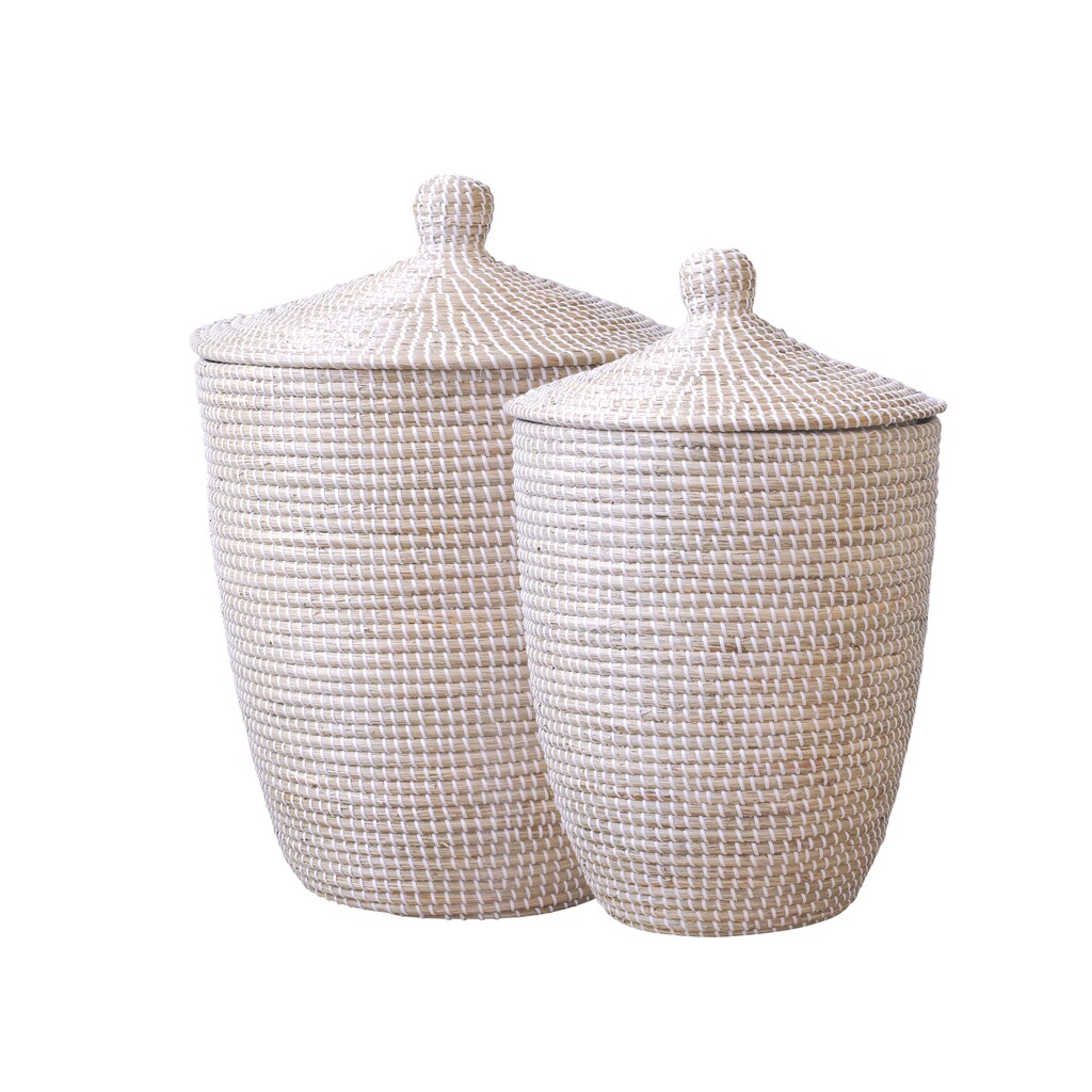 Chic Antique Seegras Körbe geflochten 2er Preview Image