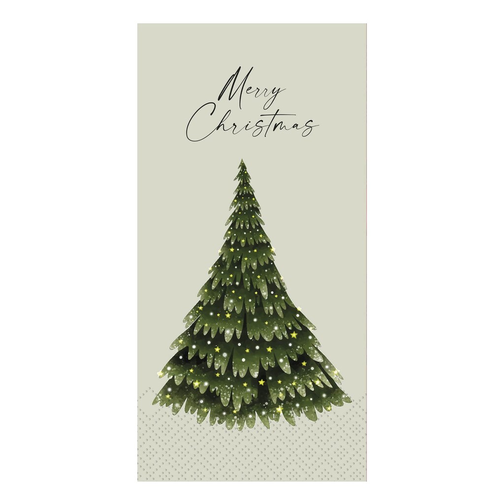 Chic Antique Servietten mit Weihnachtsbaum Preview Image