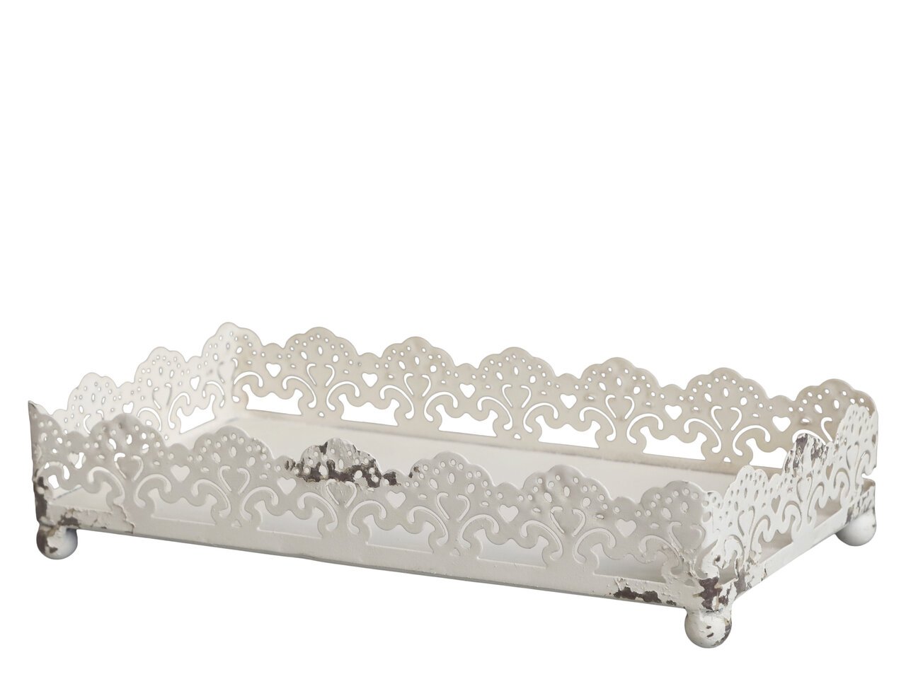 Serviettenhalter mit Dekorkante