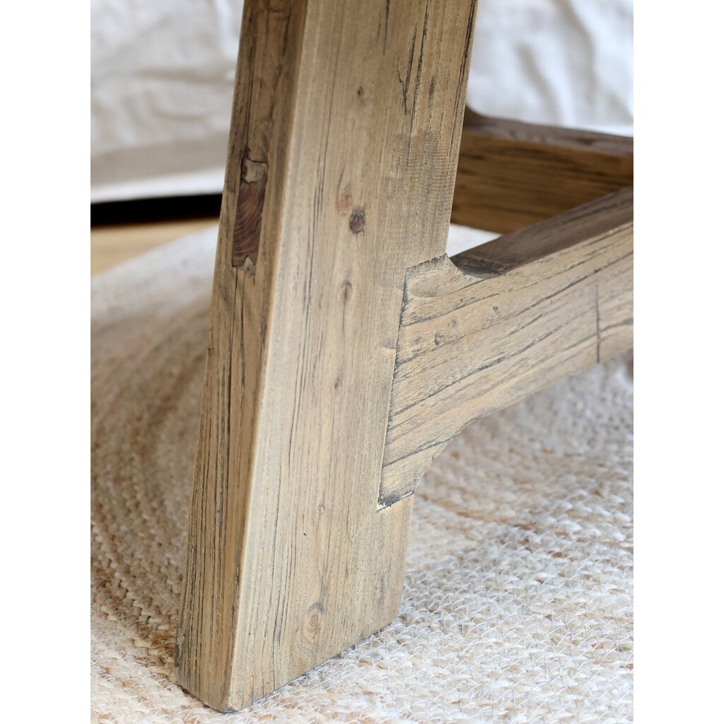 Sofatisch Rund aus Recyclingholz