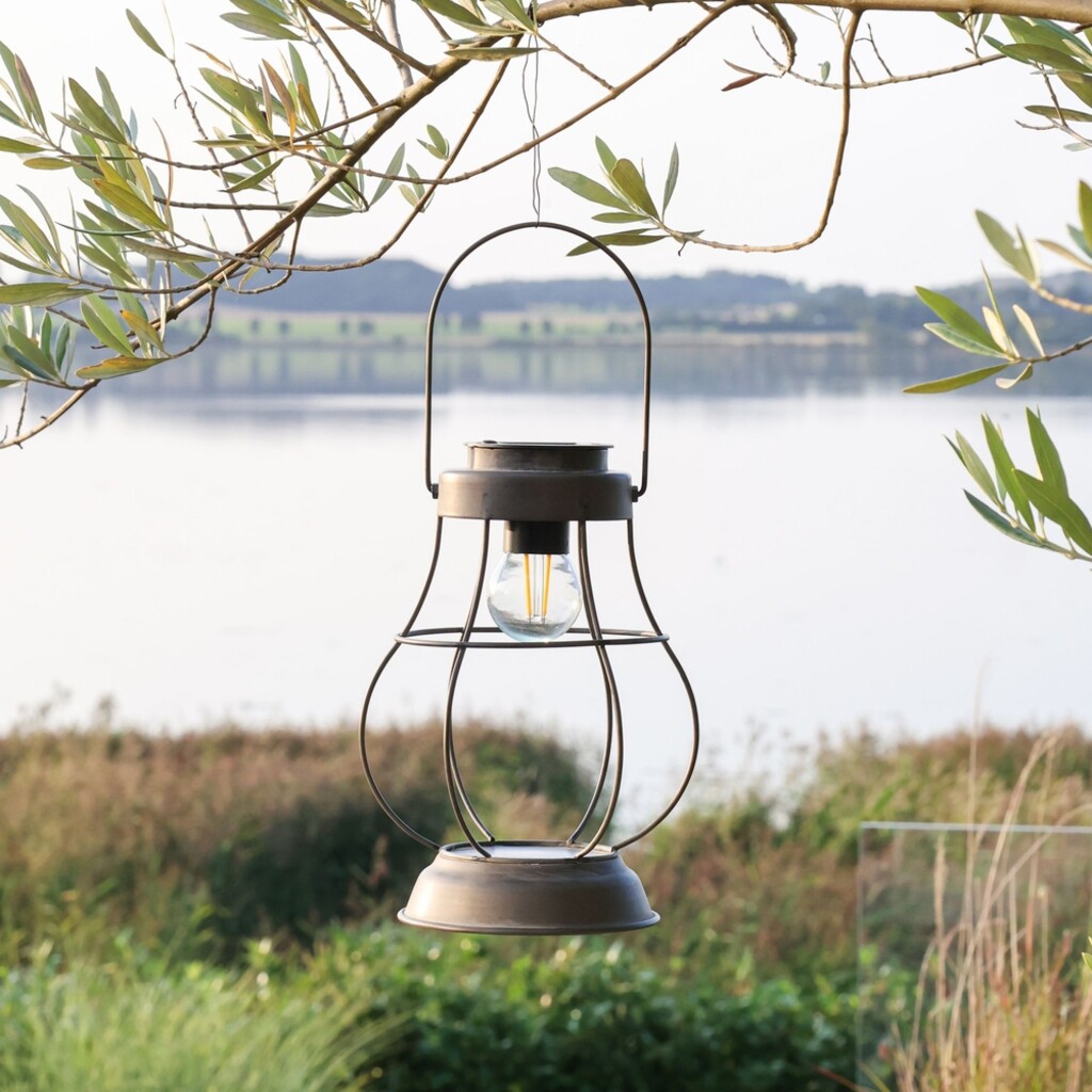 Chic Antique Solarlaterne LED Vintage online kaufen bei SKANDEKO (Ansicht 2)