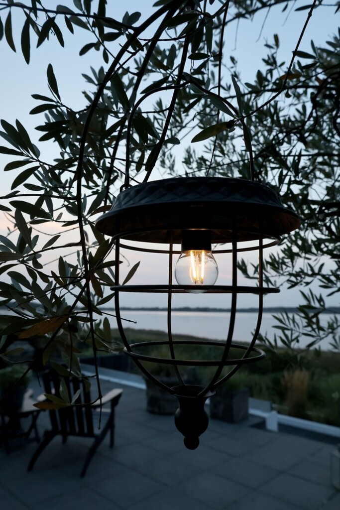 Solarlaterne zum Hängen – Vintage LED