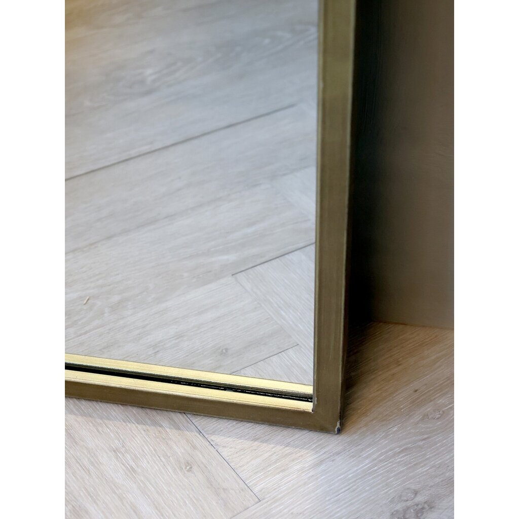 Spiegel in Messingoptik