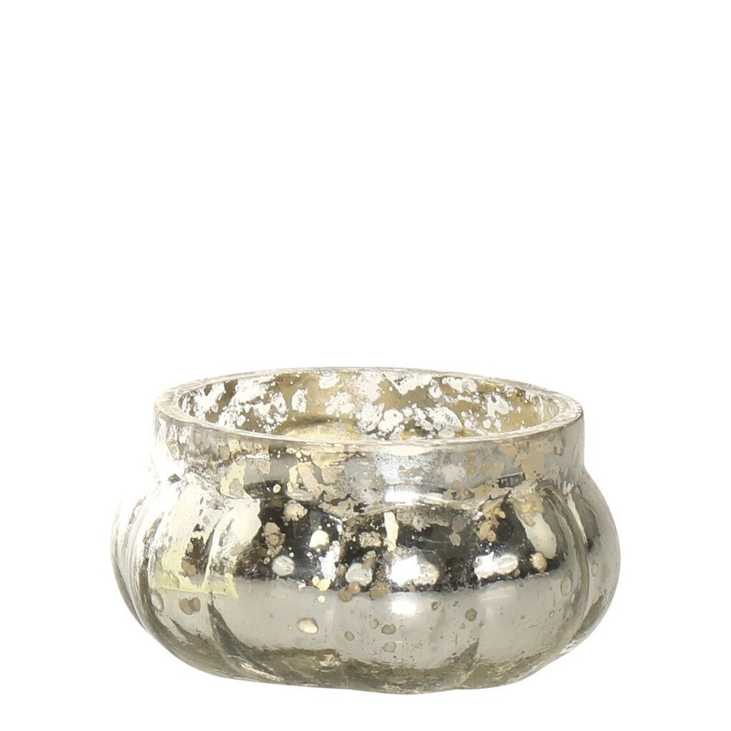 Stilvoller Teelichthalter in Silber