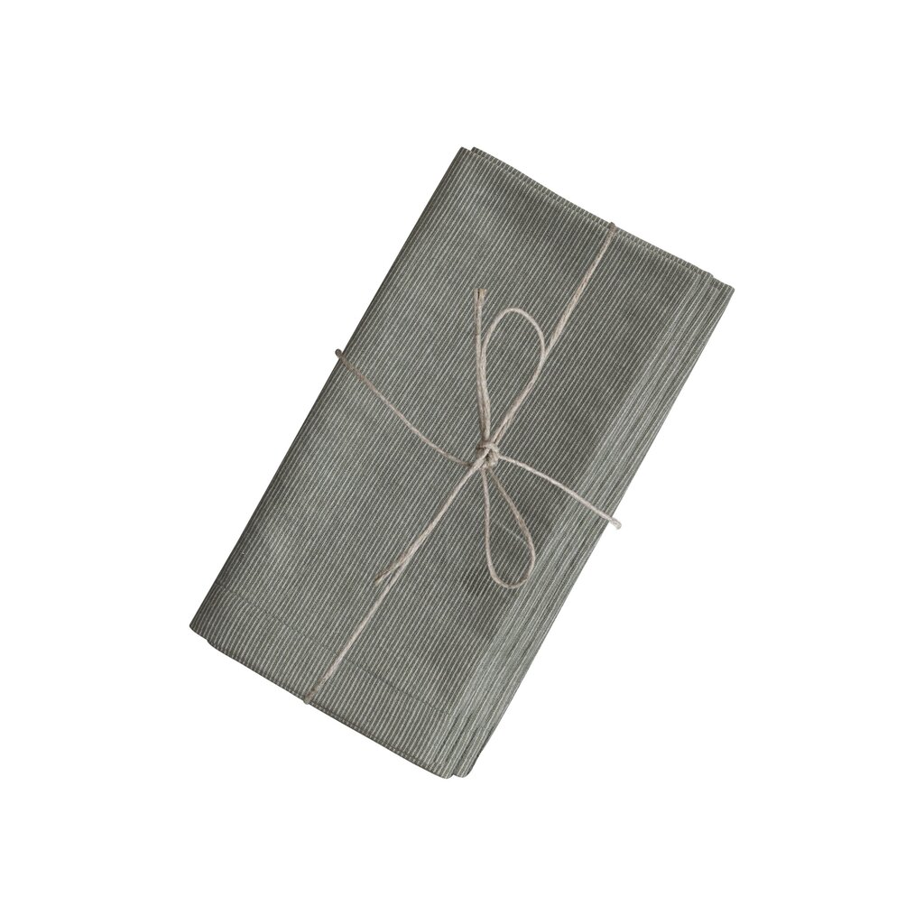 Stoffservietten mit Streifen im 4er-Set