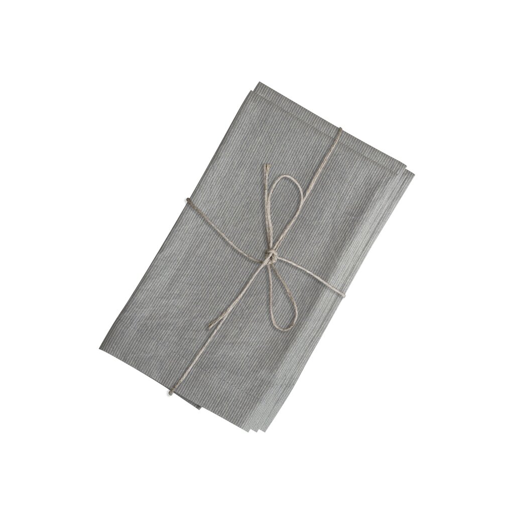 Stoffservietten mit Streifen im 4er-Set