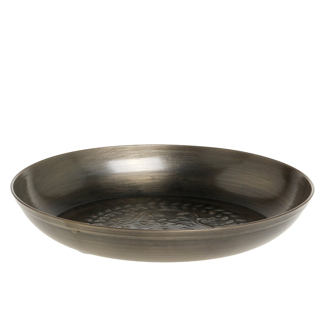 Tablett mit Muster Antique Messing