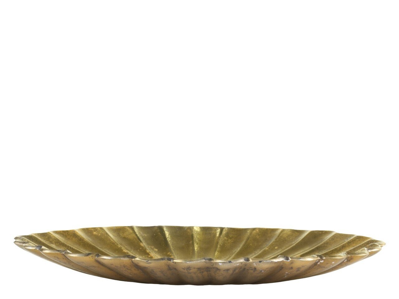 Tablett mit Rillen Aluminium