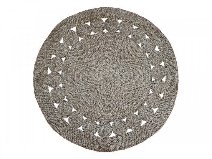Chic Antique Teppich aus geflochtenem Seegras Preview Image