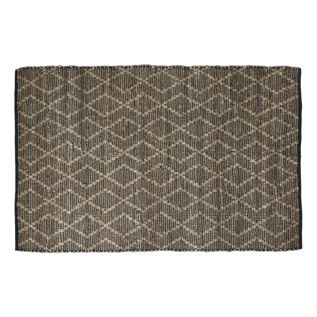 Chic Antique Teppich mit Muster aus Jute Preview Image