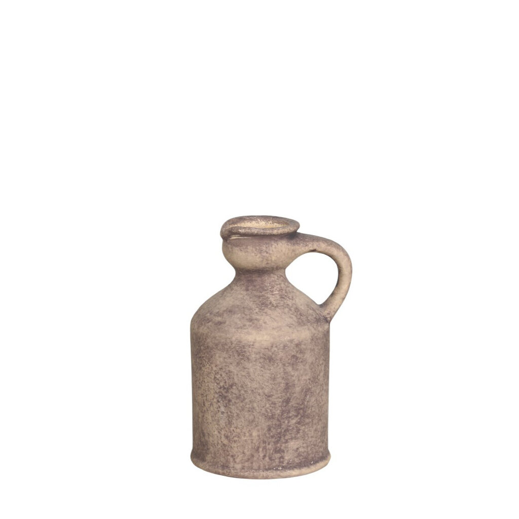 Terracotta Flasche mit Griff
