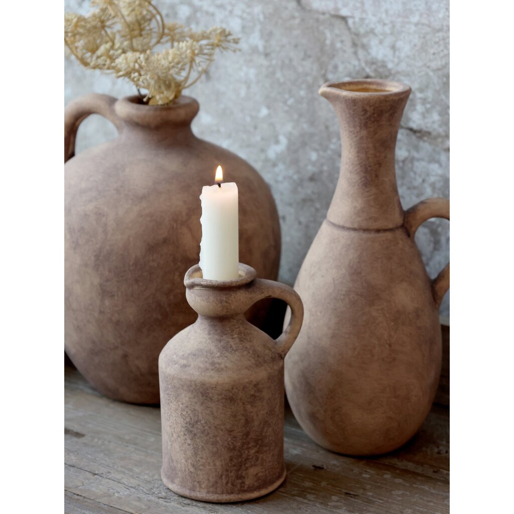 Chic Antique Terracotta Flasche mit Griff Preview Image