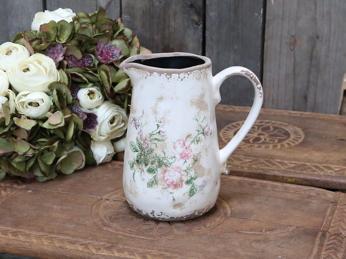 Chic Antique Toulouse Kanne mit Rosen von Chic Antique ...