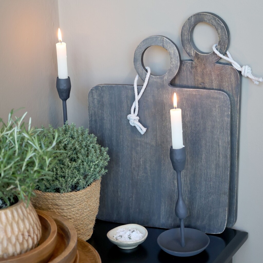 Chic Antique Tours Tapasbrett aus Mangoholz, schwarz online kaufen bei SKANDEKO (Ansicht 2)