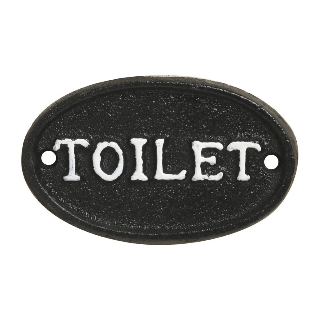 Türschild aus Eisen