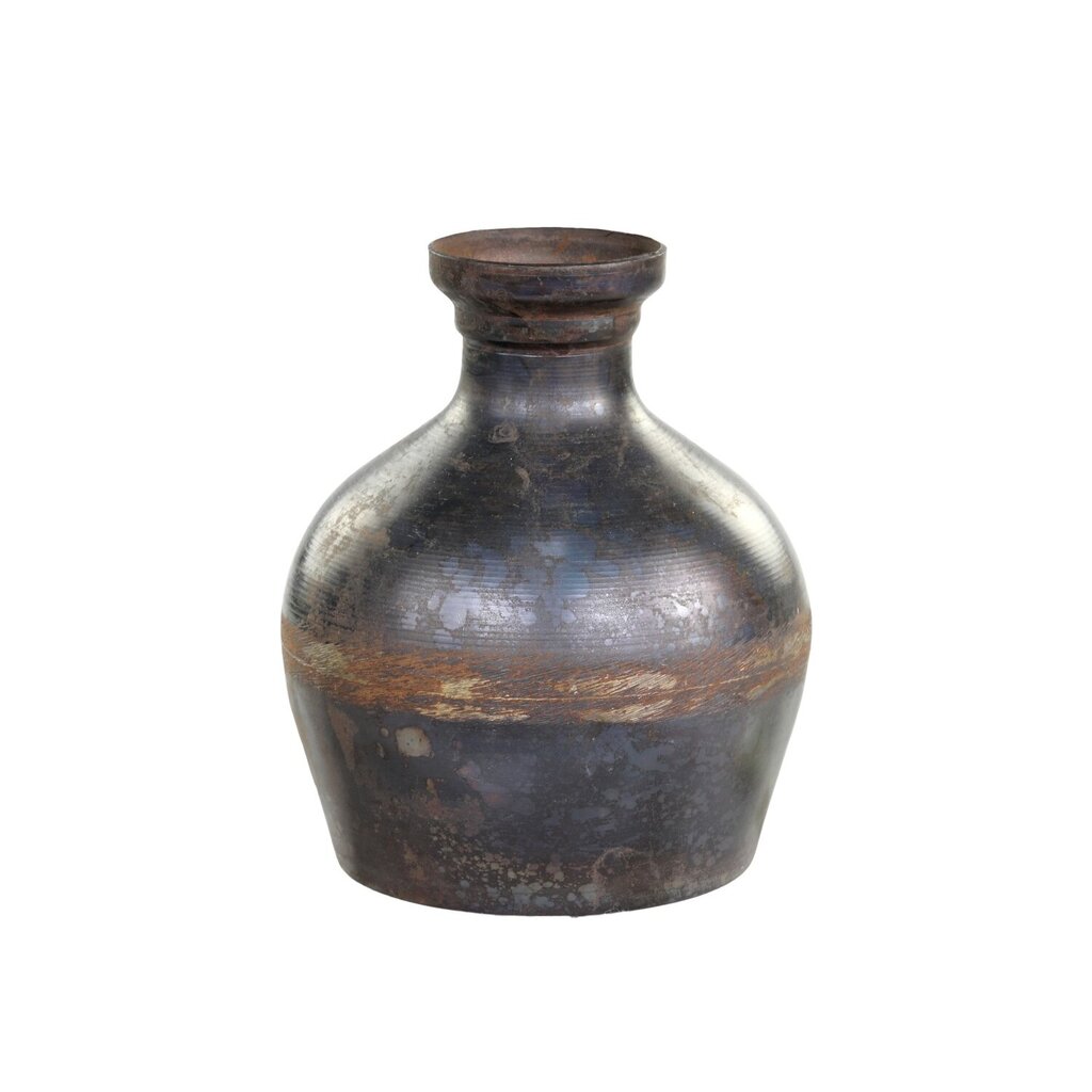 Vase aus Eisen, schwarz