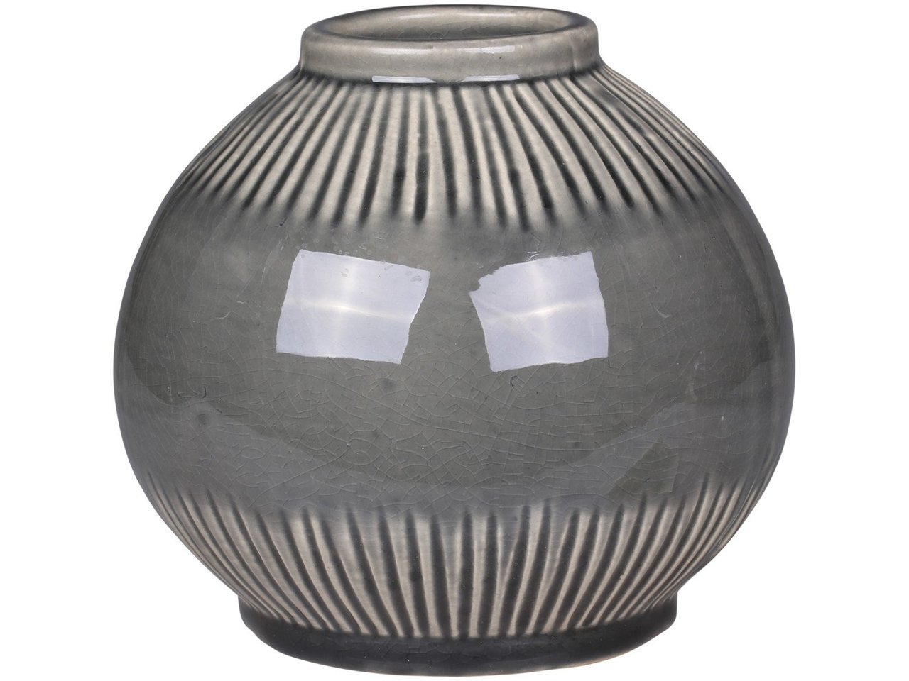 Chic Antique Vase mit gestreiftem Muster Preview Image