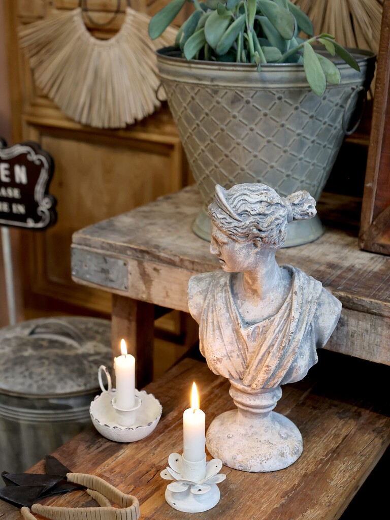Chic Antique Vintage Kammerleuchter für Stabkerzen Preview Image