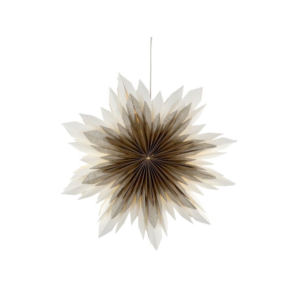 Vintage Papierstern 3 ohne Kabel