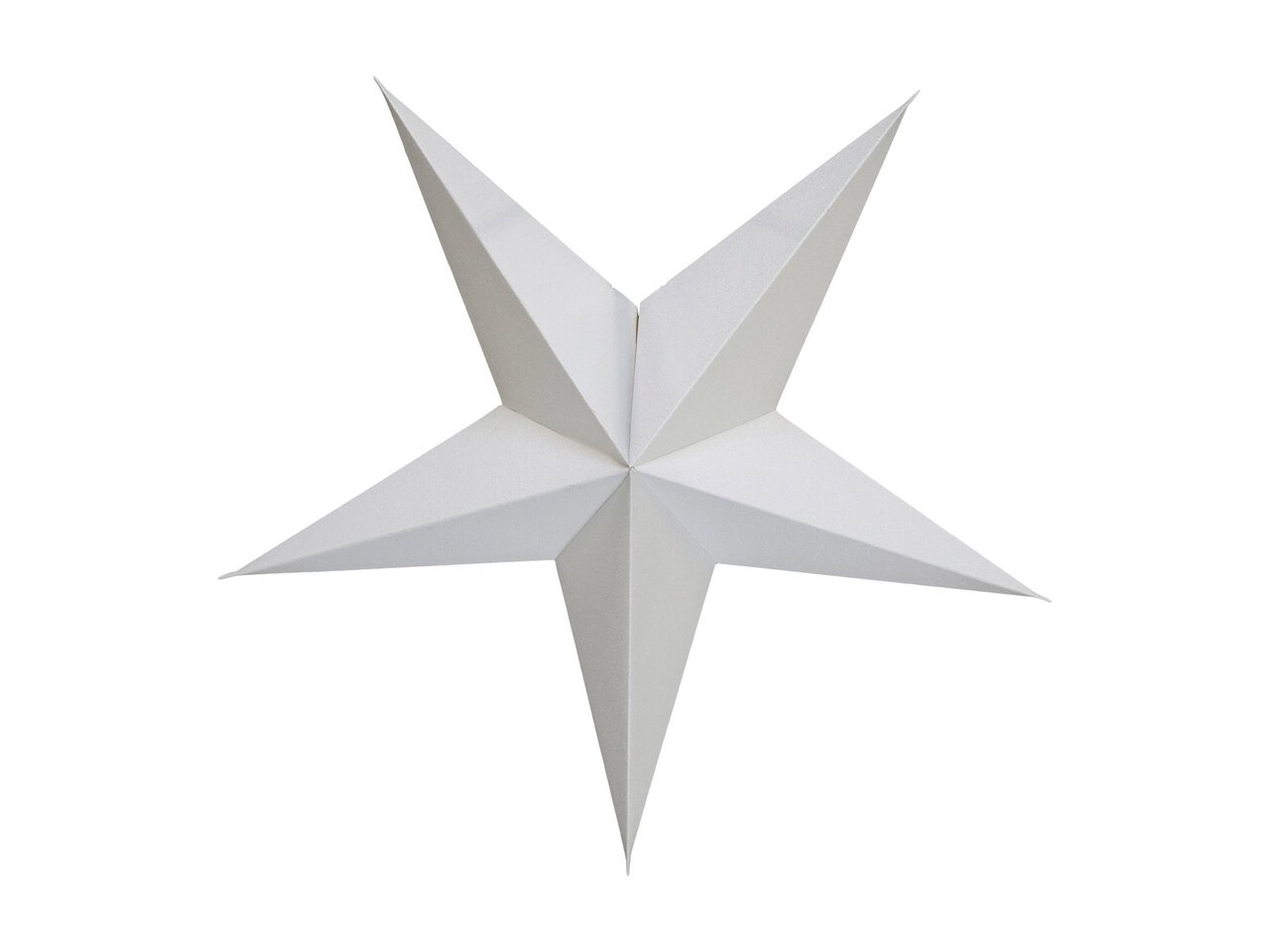 Vintage Papierstern 5 Zacken