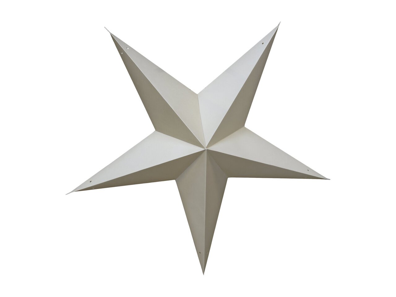 Vintage Papierstern 5 Zacken
