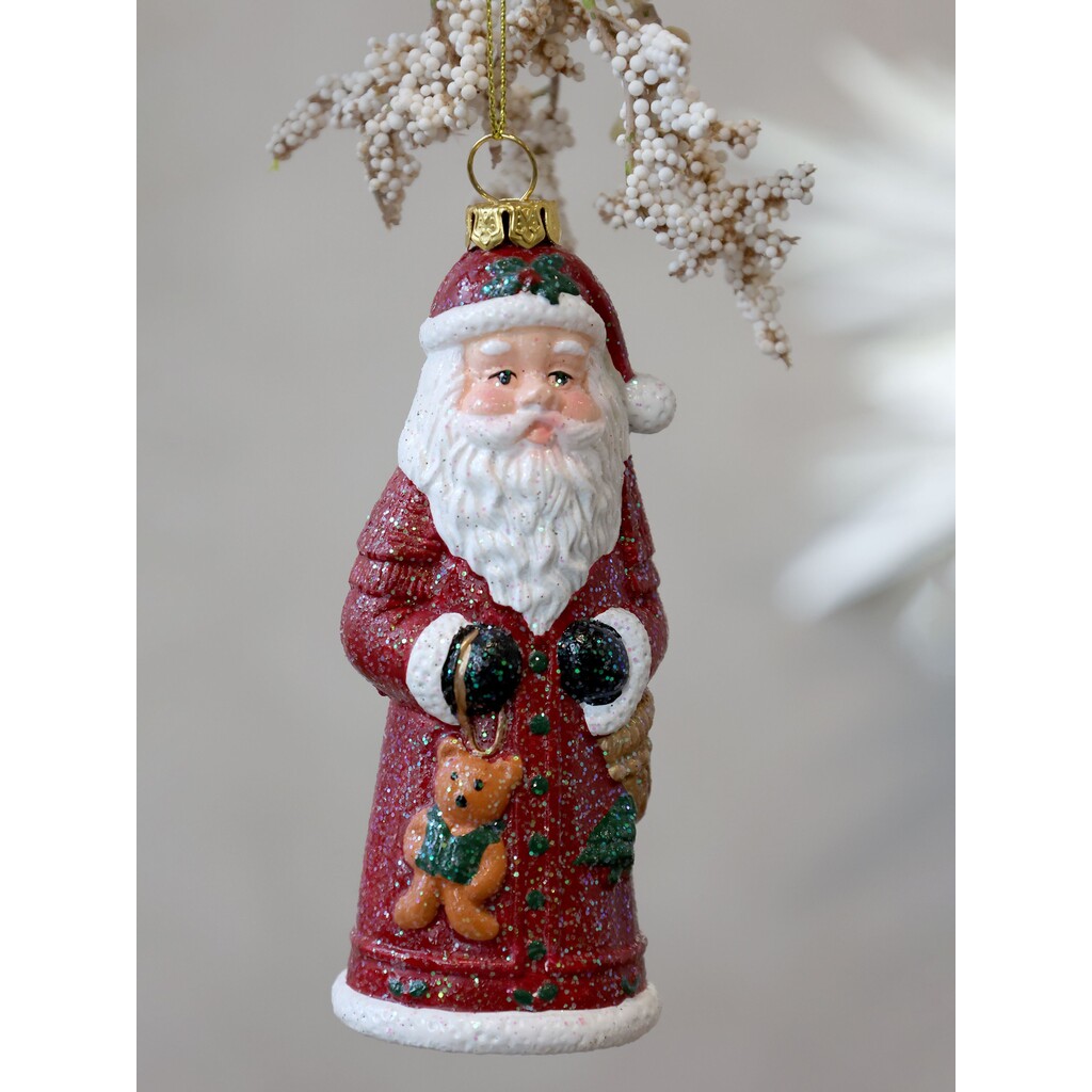 Vintage Weihnachtsmann Aufhänger