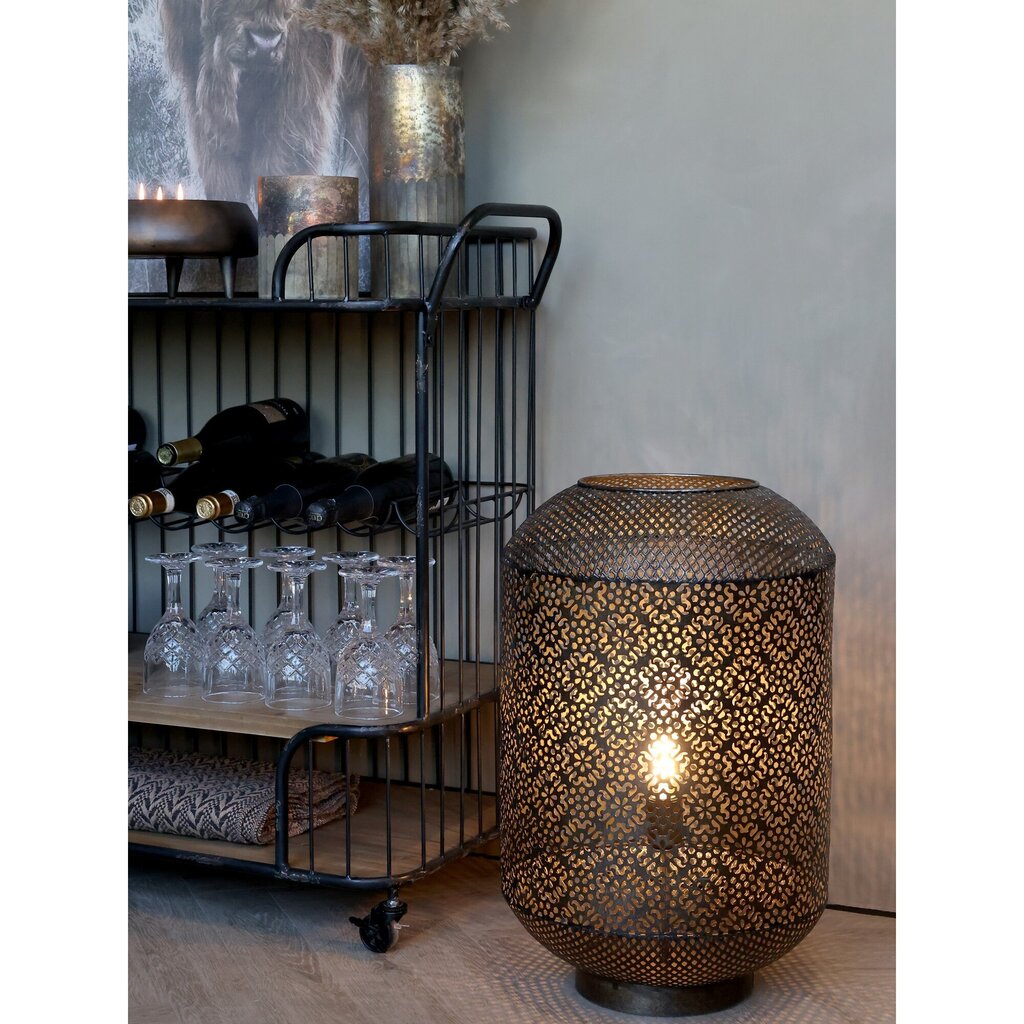 Chic Antique Vire Tischlampe mit Muster Preview Image