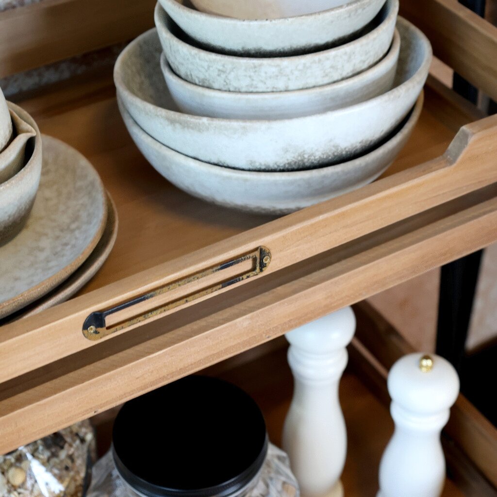 Wand-Regal mit 4 Ablagen