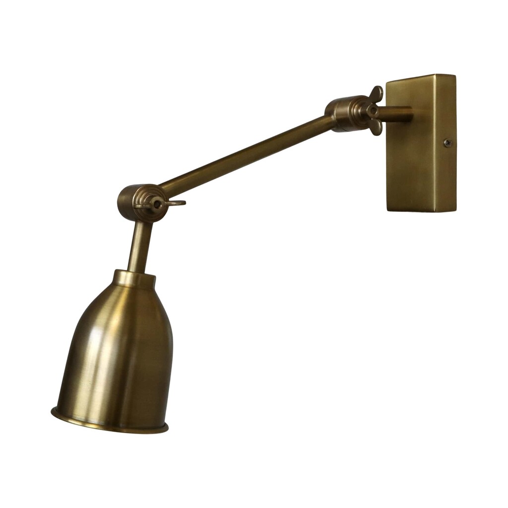 Chic Antique Wandlampe aus Messing Preview Image