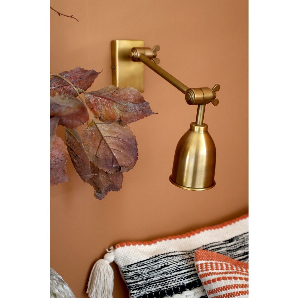 Wandlampe aus Messing