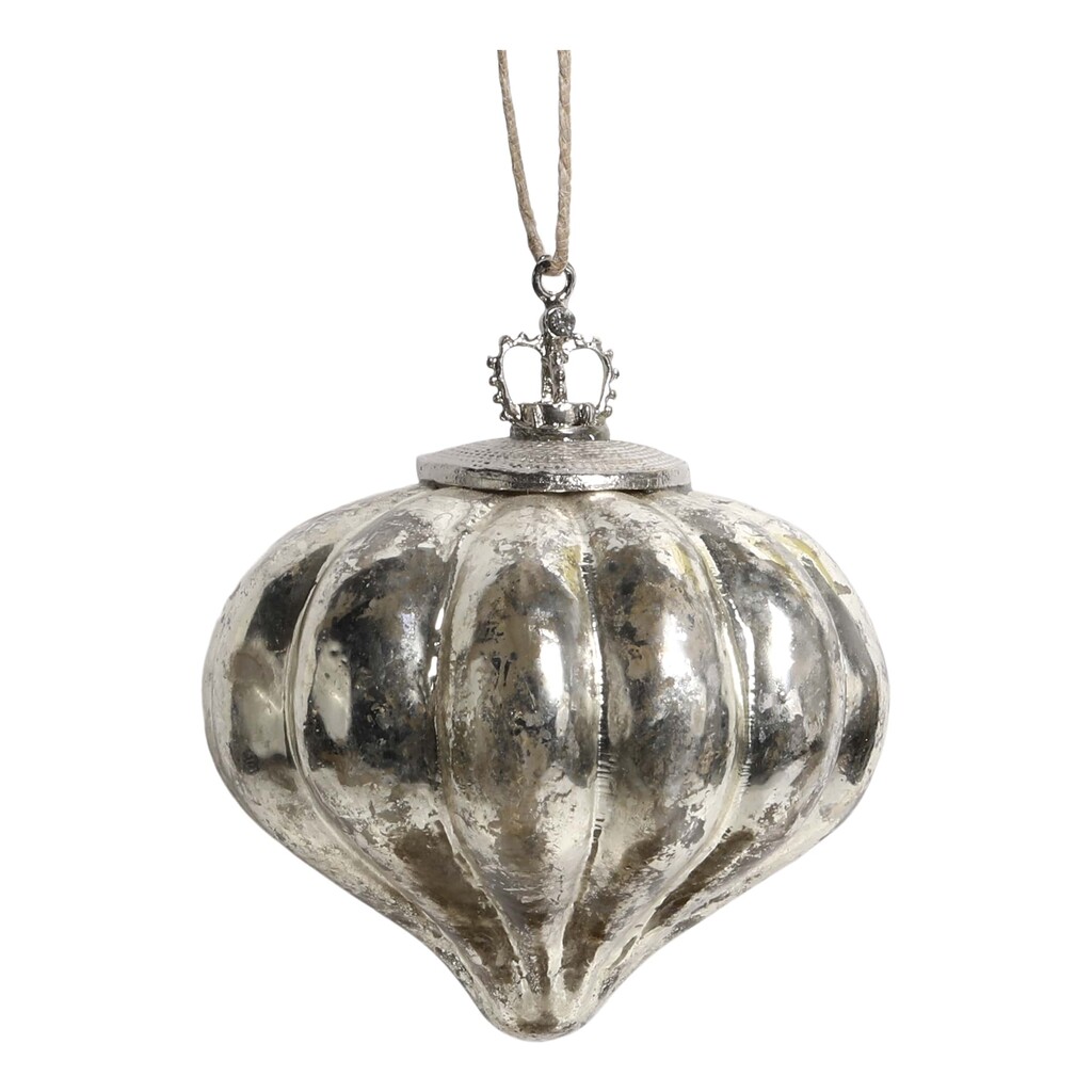 Weihnachtlicher Tropfen Aufhänger mit Strasssteinen