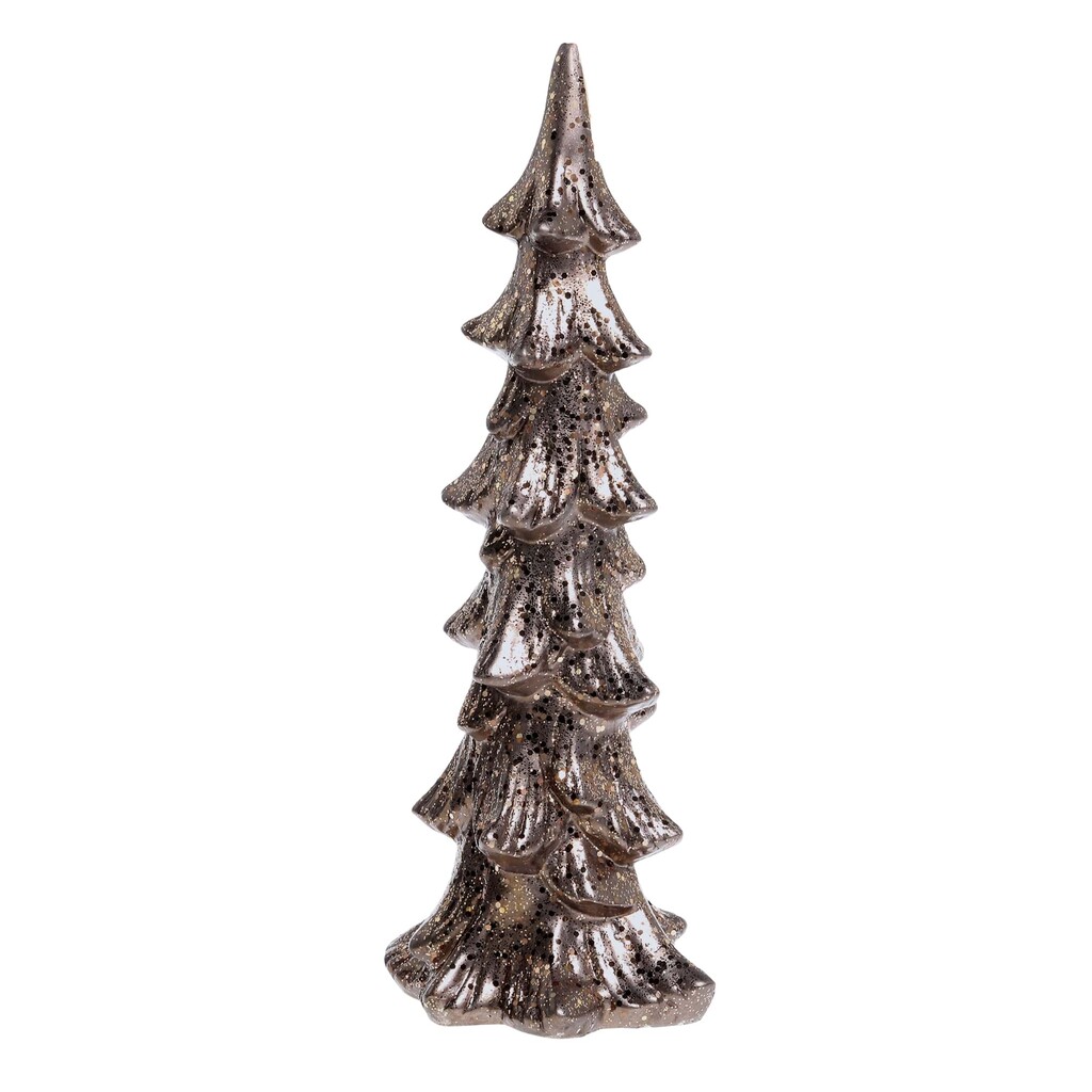 Weihnachtsbaum Aufsteller mit Glitzer