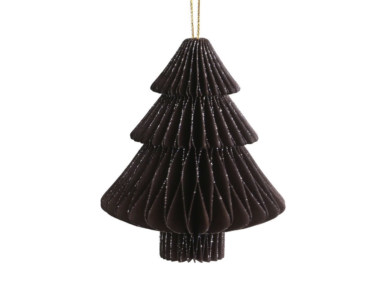 Weihnachtsbaum aus Papier zum Aufhängen